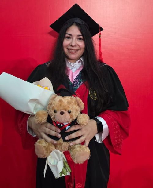 Karen Gómez, la primera graduada de la UNQ en doctorarse en China