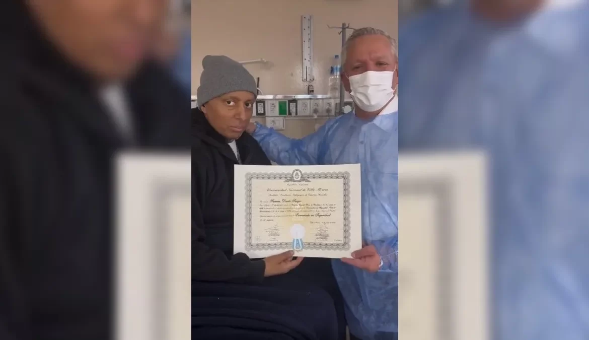 Un emocionante acto de amor se vivió en el Hospital Ferreyra de Córdoba capital.